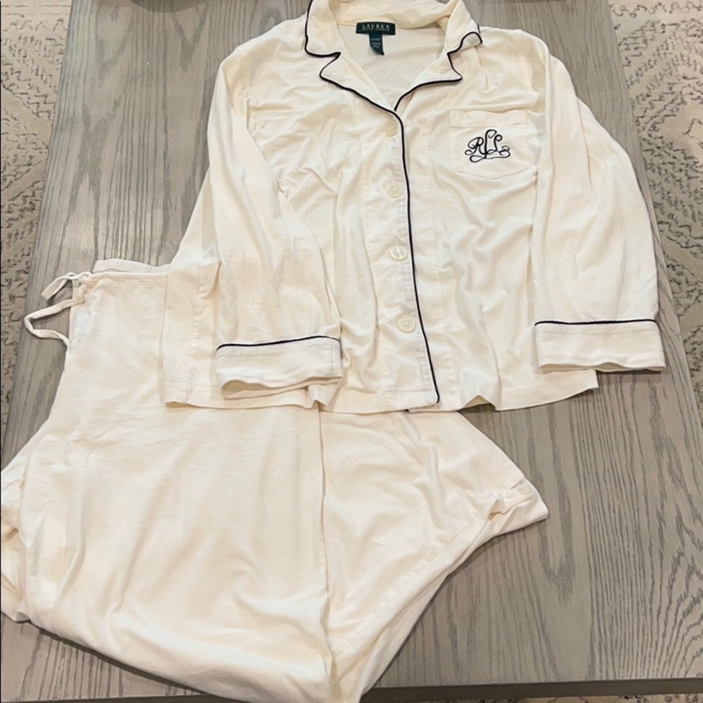 Ralph Lauren classic cotton jersey pajama set